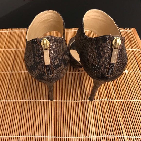 Authentic Private Jimmy Choo Multicolor Python Leather embossed Sz 40 - Picture 4 of 8